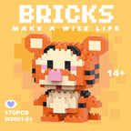 Disney 108 style Stitch LinaBell StellaLou Building Blocks Princess Cartoon Figrues Bricks Children's Assembly Toys Model Gift - CADA BRICKS®