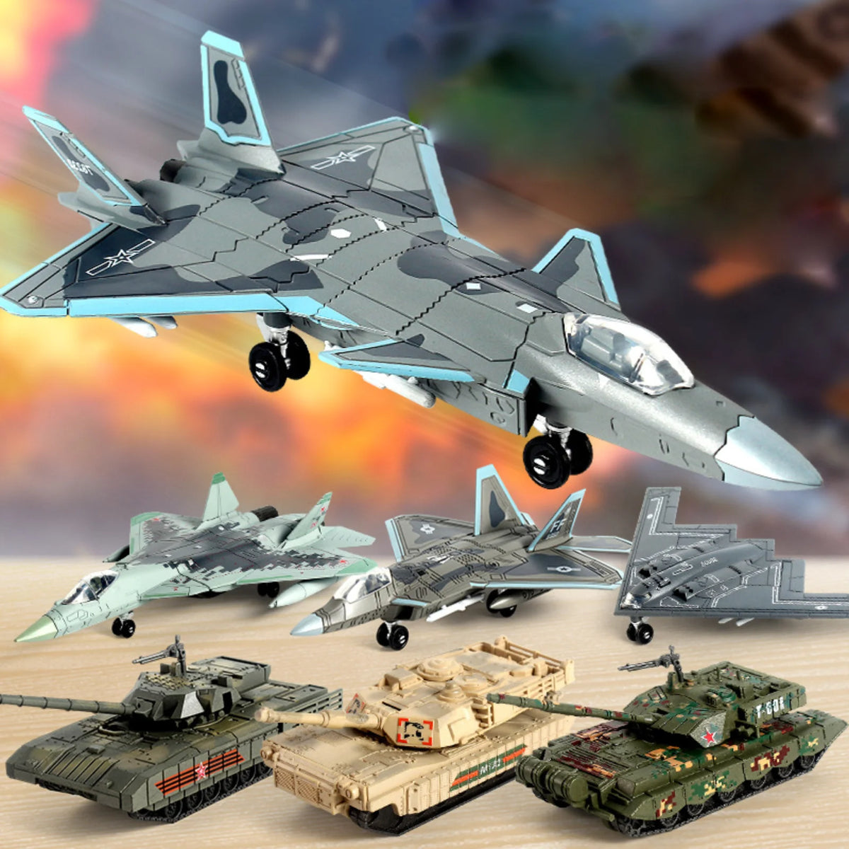 1/72 Scale Pretend Toy Souvenir Miniature Tank Building Military Model Tank Model Kit For Kids Children Boys Collection Boy Gift