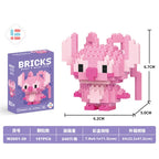 Disney Small Granular Building Model Toy Cartoon Character Stitch, SpongeBob Mini Block Toy Christmas Gift for Children - CADA BRICKS®