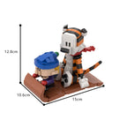 Moc Calvined and Hobbes Building Blocks Classic Comic Book Figure DIY Model Bricks Children Educational Toys Collect gifts - CADA BRICKS®
