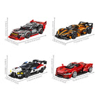 SEMBO Speed Sports Car Assemblage Building Blocks MOC Racing Vehicle, Technical Auto Models Car Construction Set Boys Toys Gifts