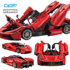 Cada 4739PCS Technical City Racing Car Hypercar Model Building Blocks Sportscar Vehicle Bricks Toys Children Kids Gifts - CADA BRICKS®