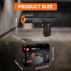 Mould King 14004 Scale Desert Eagle Building Kit with Functional Trigger Collectible Model for Adults Teens Gift Educational Toy