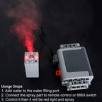Technical  spray smoke Motor Sprayer Bricks Mould King Fogger for Legoeds Building Blocks MOC Train Car Parts Motor Model