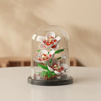 DIY MOC Flower Arrangement Dust Cover Tulip Rose Sunflower Plants Succulents Gardens Building Blocks Model Kids Sets Kits Toys - CADA BRICKS®