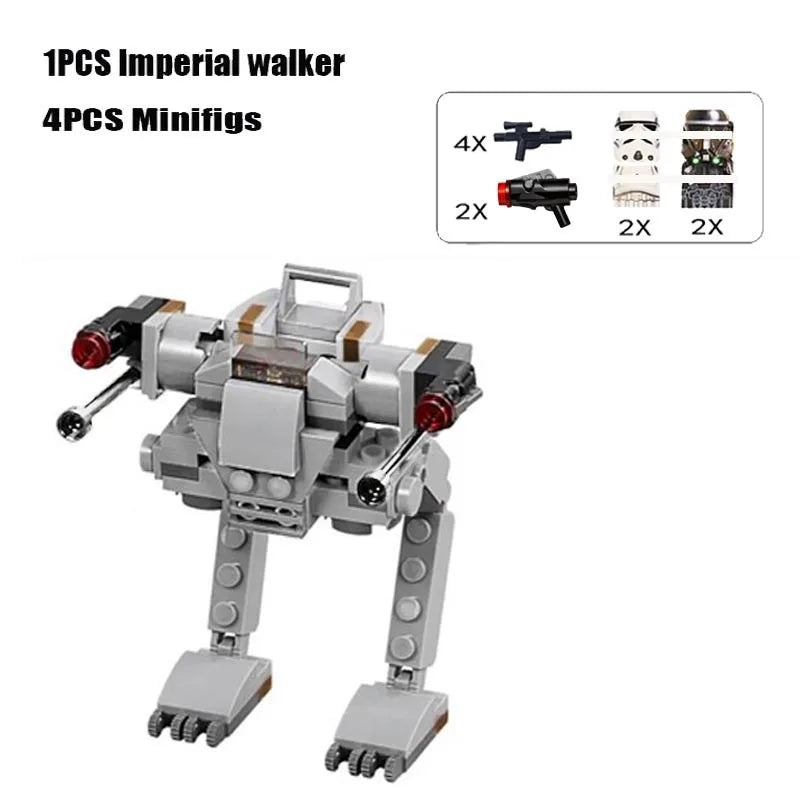 Nye Dropship Swamp Speeder Soldat Klon Walker Kamp Hær Pakke Byggeklosser Leker