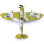 Fighter Assemble Fighter Assemble Blocks Airplane Model Hurricane Fighter Airplane Building Model 4D Diy Plastic
