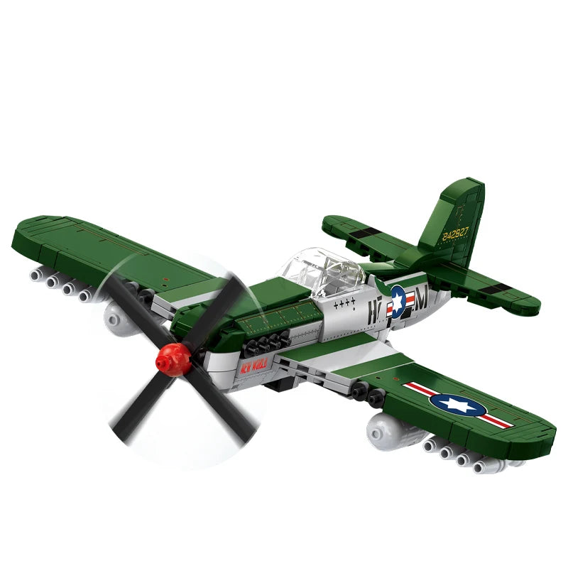 World War 2 WW2 Army Military Soldiers SWAT Leopard 2A7 Main Battle Tank Assemble Building Blocks Bricks Children's Toys Gift - CADA BRICKS®