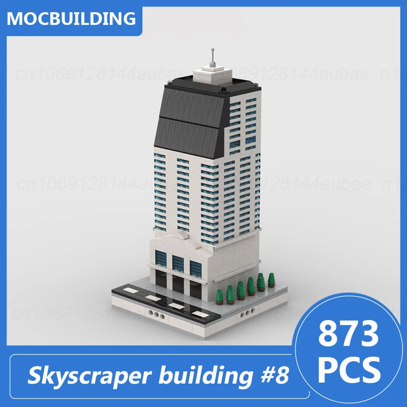 Skyscraper Modular City Series MOC Building Blocks DIY Assemble Bricks City Architecture Display Creative Educational Toys Gifts