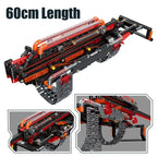 Creative Ice Wolf Claw Sword Model MOC Building Blocks DIY Anime Knife Bayonet Educational Bricks Toys For Childrens Boys Gifts - CADA BRICKS®