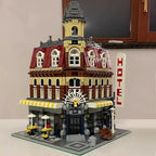 Creatoring Expert Brick Bank Detective's Assembly Square Model MOC Street View  Building Blocks Toys 10255 10251 10211 10185 - CADA BRICKS®