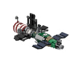 601 Pcs MOC Space Series 1:110 Salyut 7 DOS-6 Space Station with Kosmos 1686 Building Block DIY Assembling Brick Toys MOC-74674