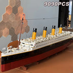 RMS Titanic Cruise Boat Ship Building Blocks Sets,10294 Compatible Bricks City Model Building Kits 3D Hobbies For Children Toys