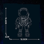 Stads Pendel Satelliet Raket Bouwstenen Ruimtestation Saturnus Astronaut Figuur Man Blokken Set Cadeau voor Jongens