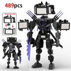 Christmas toys Skibidi Toilet The Audio Man and TV Titan Man Speakerman Moc Building Blocks For Toys DIY Bricks Toy Set - CADA BRICKS®