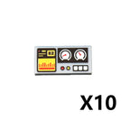 City Printed Accessories Building Blocks Computer Controller Monitor Keyboard Dashboard Mobile Phone Radio Mini Bricks Kids Toys - CADA BRICKS®