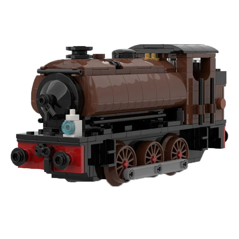 Popular Anime Train Model MOC Building Bricks 0-6-0ST Tank Engine Modular Technology Gifts Holiday Assemble Children Toys Suit - CADA BRICKS®