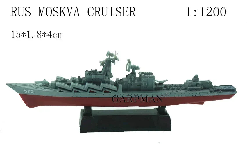 1/2000 Plastic Assemble Warship Cruiser Destroyer Submarine Model Kit WWII Yamato USS Model Ship Puzzle Military Toys For Boys