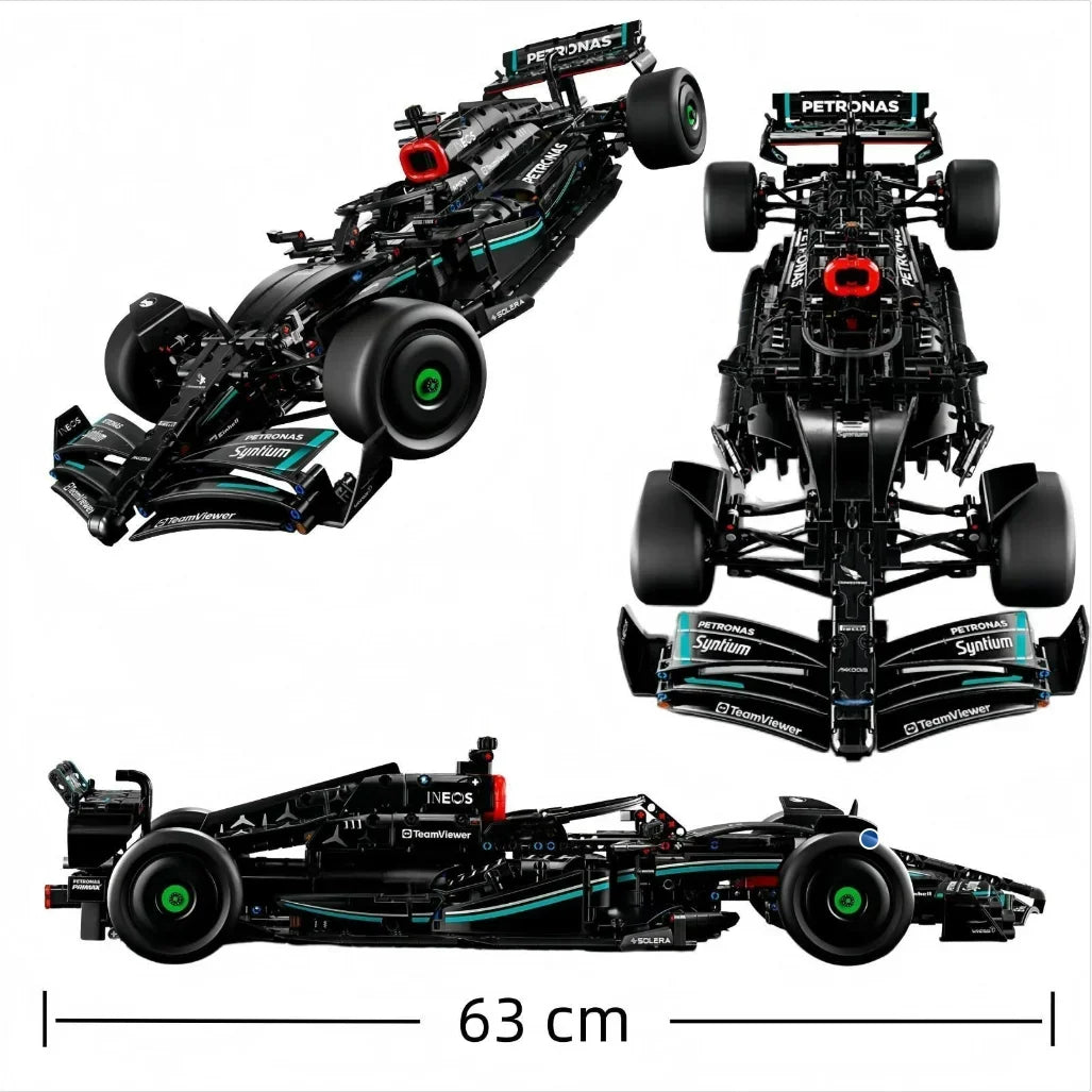 MINISO F1 Racing Series F1 W14 42171 Performance MCL Formula 42141 RB20 F1 42206 SF24 F1 42207 Supercar Model Birthday Gifts