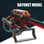 Creative Ice Wolf Claw Sword Model MOC Building Blocks DIY Anime Knife Bayonet Educational Bricks Toys For Childrens Boys Gifts - CADA BRICKS®