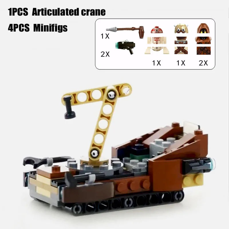 New Dropship Swamp Speeder Soldier Clone Walker Battles Army Packe Building Blocks Toys