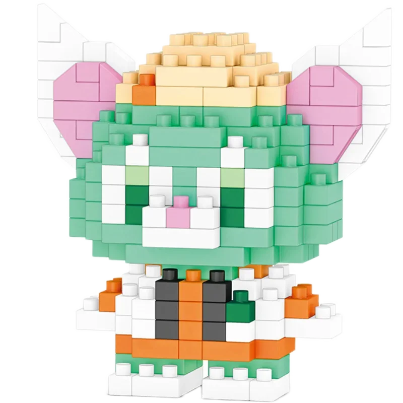 Disney Stitch Mickey Anime Anime Blocks Kuromi My Melody Diseney Cinnamoroll Mouse Building Blocks Doll Toy Kids Birthday Gift - CADA BRICKS®