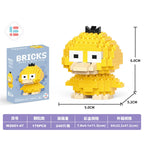 Disney Small Granular Building Model Toy Cartoon Character Stitch, SpongeBob Mini Block Toy Christmas Gift for Children - CADA BRICKS®