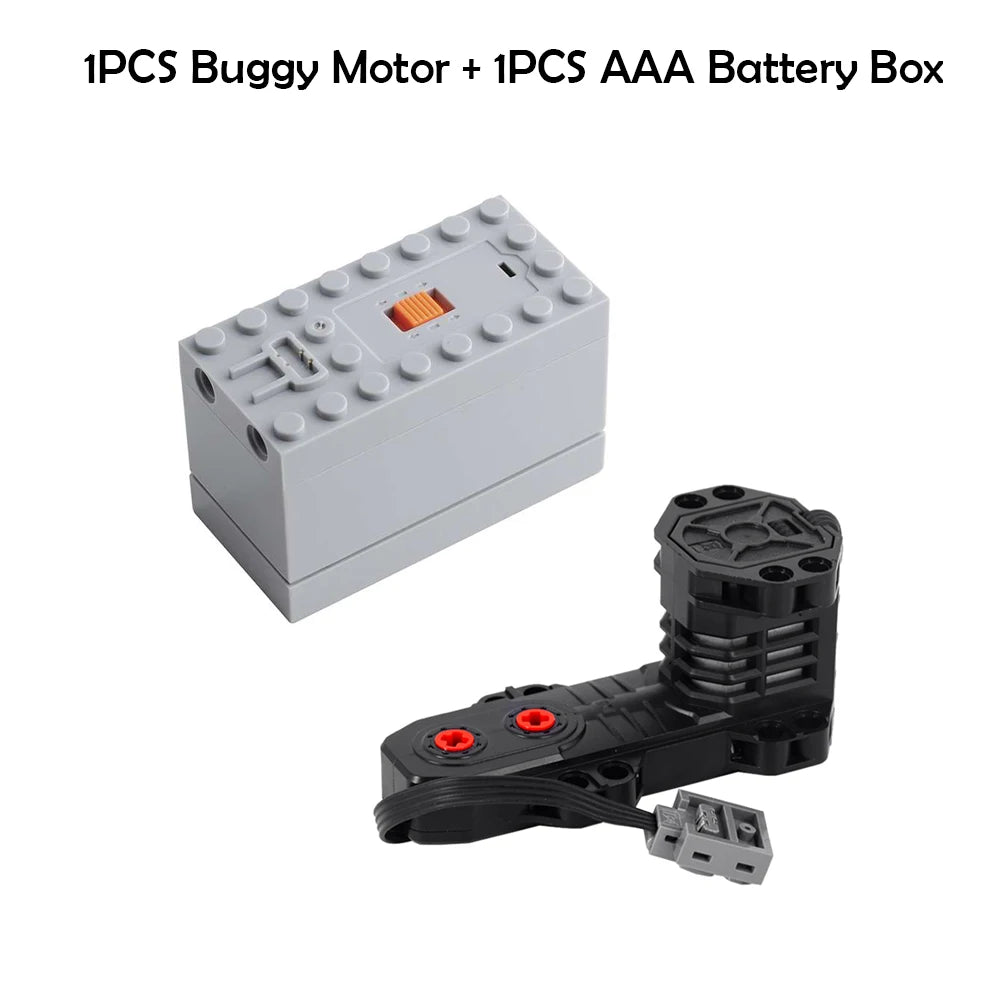 Tech Part 5292 Buggy Motor Monster Motor Compatible With Legoeds Building Block MOC Off-Road Vehicles Sports Car Power Functions