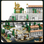 MOC 2025 New Greece Acropolis of Athens Castle Building Blocks Parthenon Amphitheatre Tower Architecture Brick Toy Children Gift
