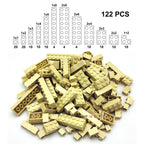 122pcs Thick Figures Bricks 12 Size DIY Building Blocks Educational Creative Size Compatible With 3001 Plastic Toys for Children - CADA BRICKS®