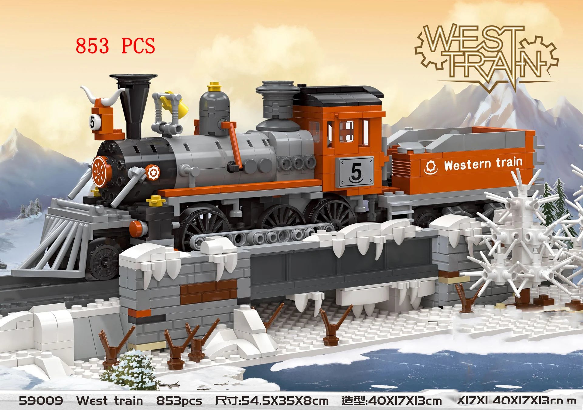 City Train Set Steam Bullet Vehicle Cargo Railway Station Model Building Blocks Brick Tracks Rail No Motor Kits Carriage Kid Toy - CADA BRICKS®