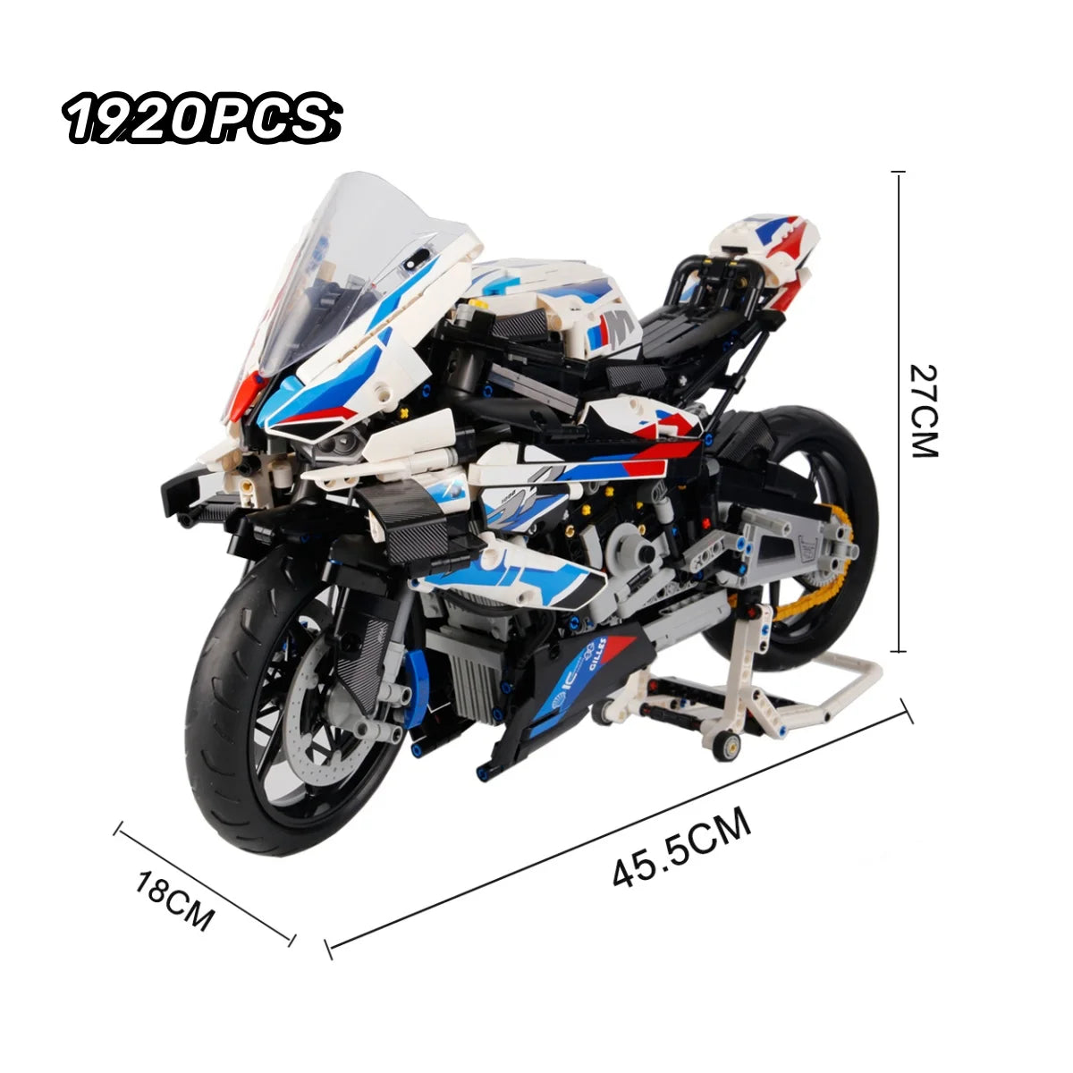 In stock 1920Pcs  Technical Racing  Motorcycle 1000 RR Motorbike Building Blocks Bricks Toys  Birthday Christmas Children Gifts - CADA BRICKS®