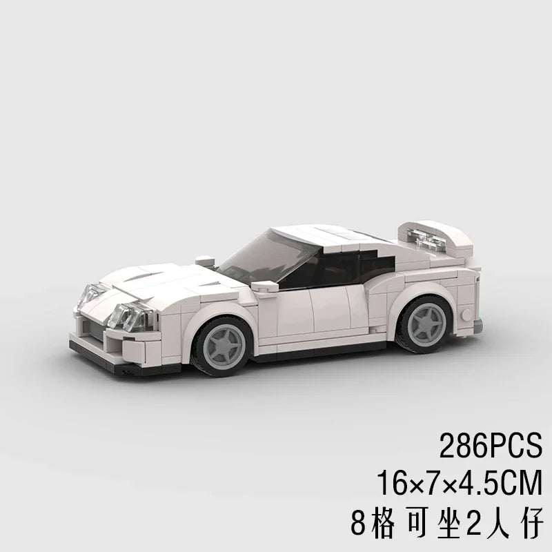 MOC Speed Champions Super Race Car F1 Great Vehicle Racing Model Building Blocks Bricks Sports Pickup Truck City Technique Toy - CADA BRICKS®