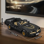 MOULD KING 10029 MOC Kreativ Ideell Firebird Retro Amerikansk Sportsbil Byggeklosser Berømt Bilkolleksjon Gaveleketøy