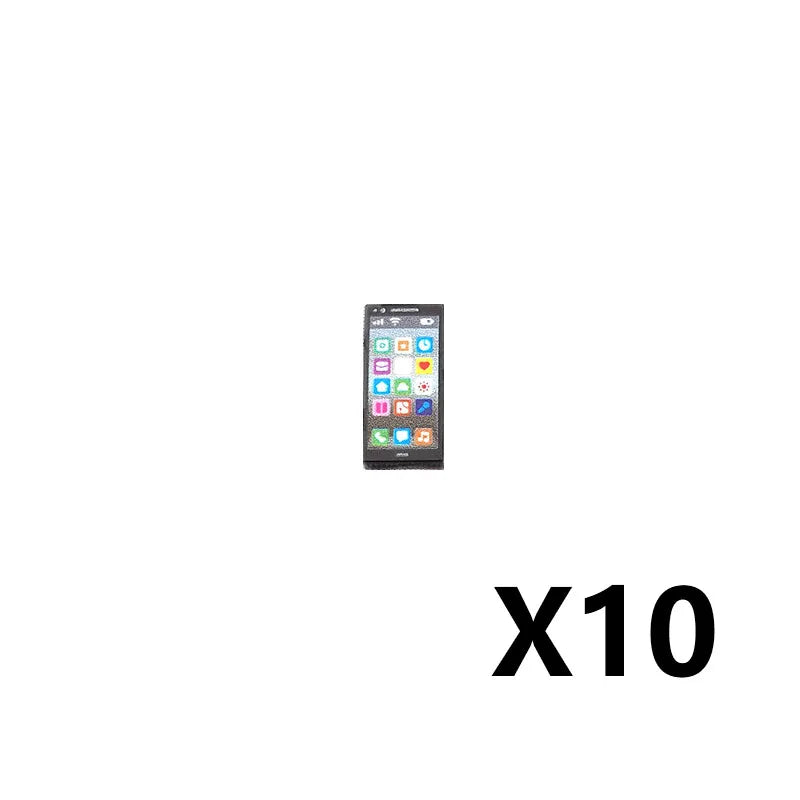 City Printed Accessories Building Blocks Computer Controller Monitor Keyboard Dashboard Mobile Phone Radio Mini Bricks Kids Toys - CADA BRICKS®