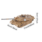 1/72 Scale Pretend Toy Souvenir Miniature Tank Building Military Model Tank Model Kit For Kids Children Boys Collection Boy Gift