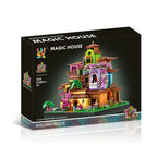 Creative Micro Building Blocks Magic Villa House Model DIY Assembly Toy Gift