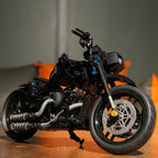 MOC City Classic 1:8 Technology MOTO Bricks Motorcycle Locomotive Vehicle Model Building Blocks Birthday Gifts for Children Boys