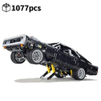 Technical Car Dodged Charger Racing Car Building Blocks Model Movie Fast And Furious Famous Vehicle 42111 Bricks Boy Toys Gifts - CADA BRICKS®