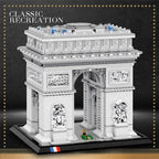 3718PCS Arc de Triomphe Model Building Blocks Paris landmark Building Bricks Desktop Decoration Diy Toys For Kids Holiday Gifts - CADA BRICKS®
