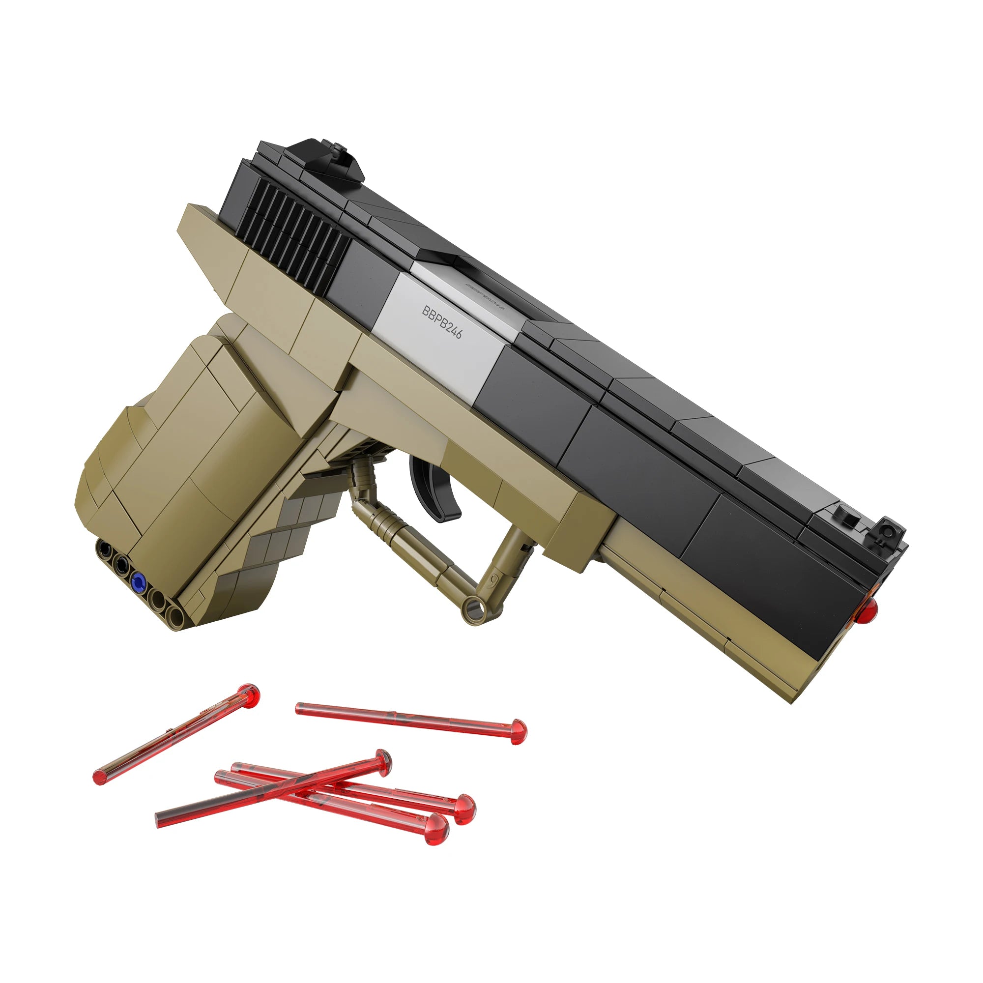 Cada SWAT Military WW2 Weapon Spear Building Blocks Compatible City Police For Pistol GUN Blocks Toys Bullet for Boys Gifts