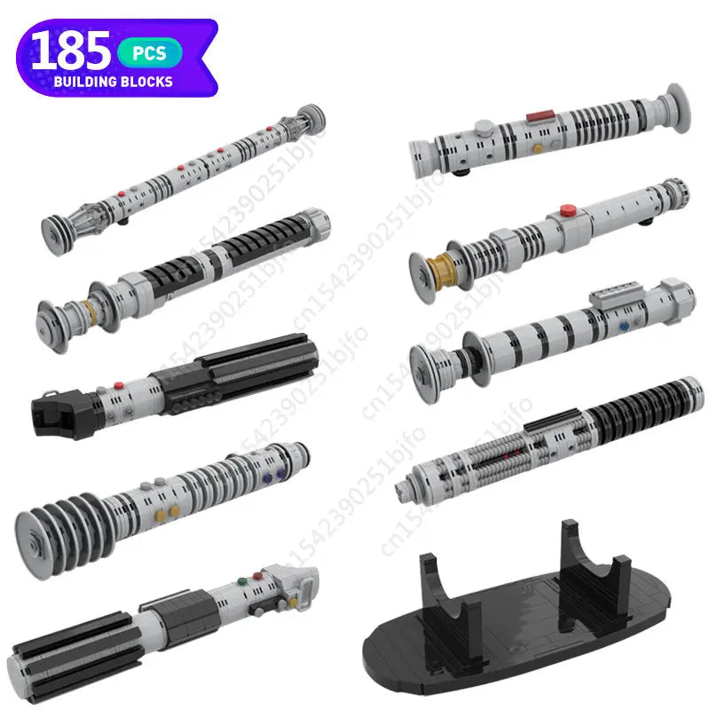 Moc Space War Lightsabered Series Classic Movie Military Weapon Building Block Assembly Model MOC-88159 Bricks Toy Children Gift - CADA BRICKS®