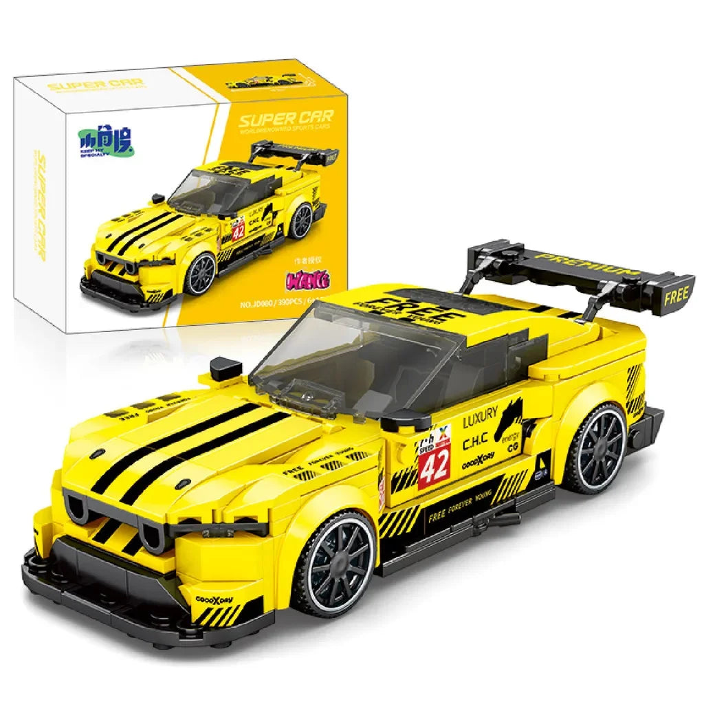 11 Types Speed Champions Car Hypercar Building Blocks MOC Construction Bricks Famous Sport Vehicle Toys Gift For Children Kids - CADA BRICKS®