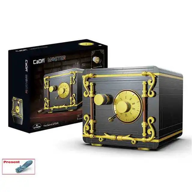 Cada 422PCS City Retro Combination Safe Building Blocks The Secret of Safe Experiment Education Bricks Toys Boys Gifts - CADA BRICKS®