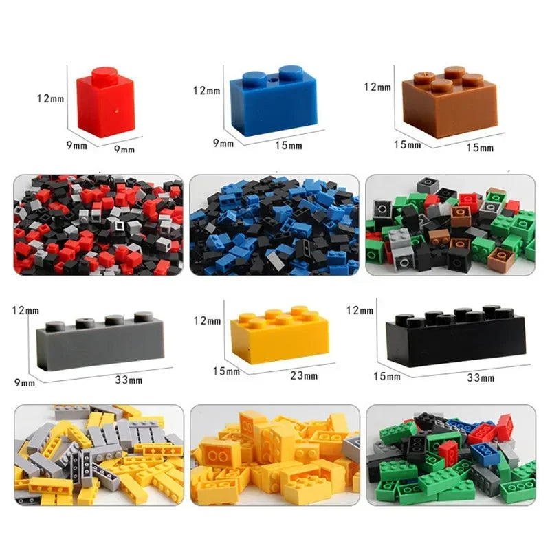 DIY Creative Building Blocks Lot Pack Set Urban Classic MOC Building Blocks Assembled Birthday Gifts Children's Educational Toys - CADA BRICKS®