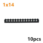 Technical Building Block MOC Combination Studded Long Beam with Hole Thick Bricks Compatible 3703 32018 3895 2730 3894 3701 3700 - CADA BRICKS®