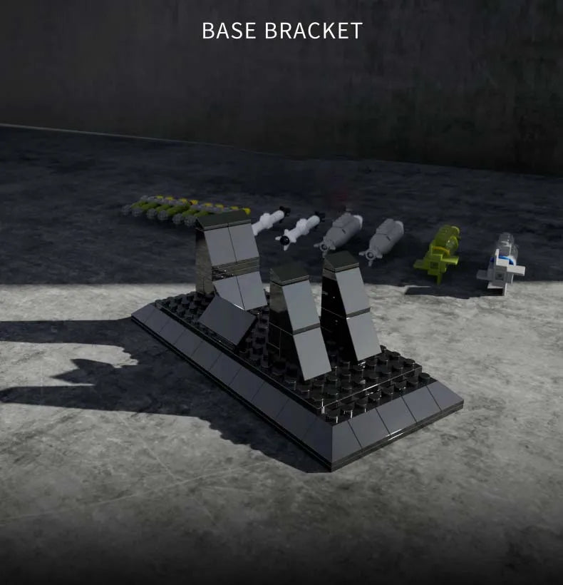 Aircraft Series F22 Fighter Building Blocks Model Famous WWII Military Airplanes MOC Bricks Sets Boys Toys Gifts For Childrens - CADA BRICKS®