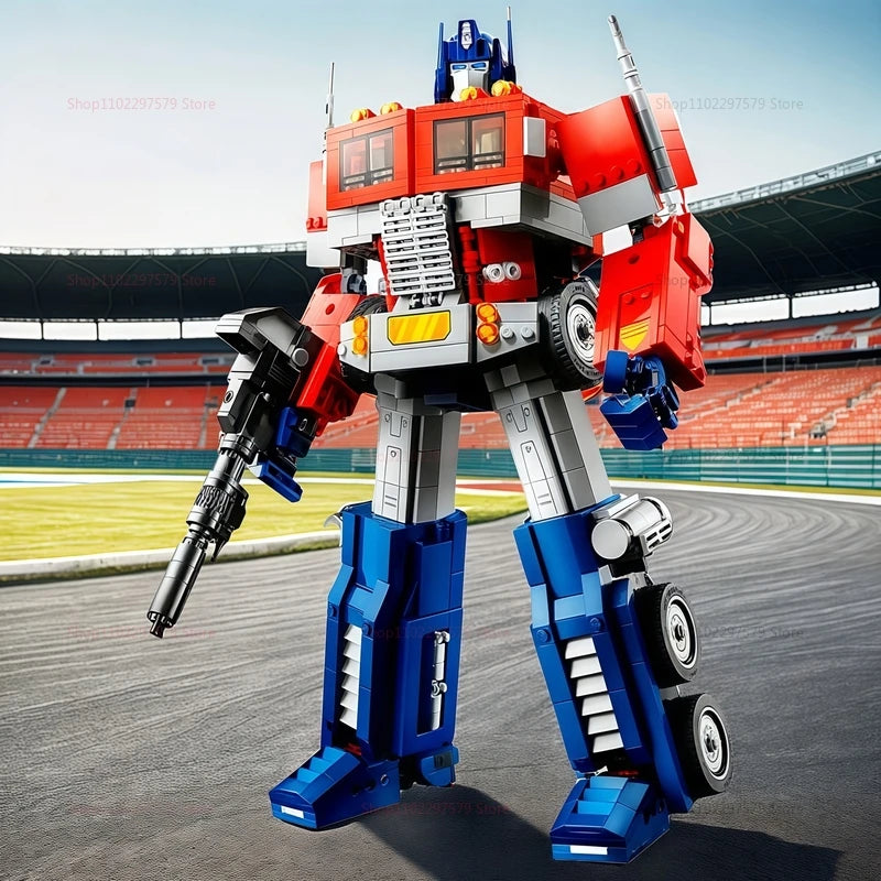 Teknisk 1508 deler transformasjonsrobot lastebil 10302 samlerbyggmodell bil kreativ 2-i-1 kan konverteres til lastebiler gave