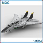 MOC Building Blocks F-14 Tomcat Space Fighter star Battle Plane Movie Creative Ideas Bricks Education Toy Christmas Gift 1481PCS
