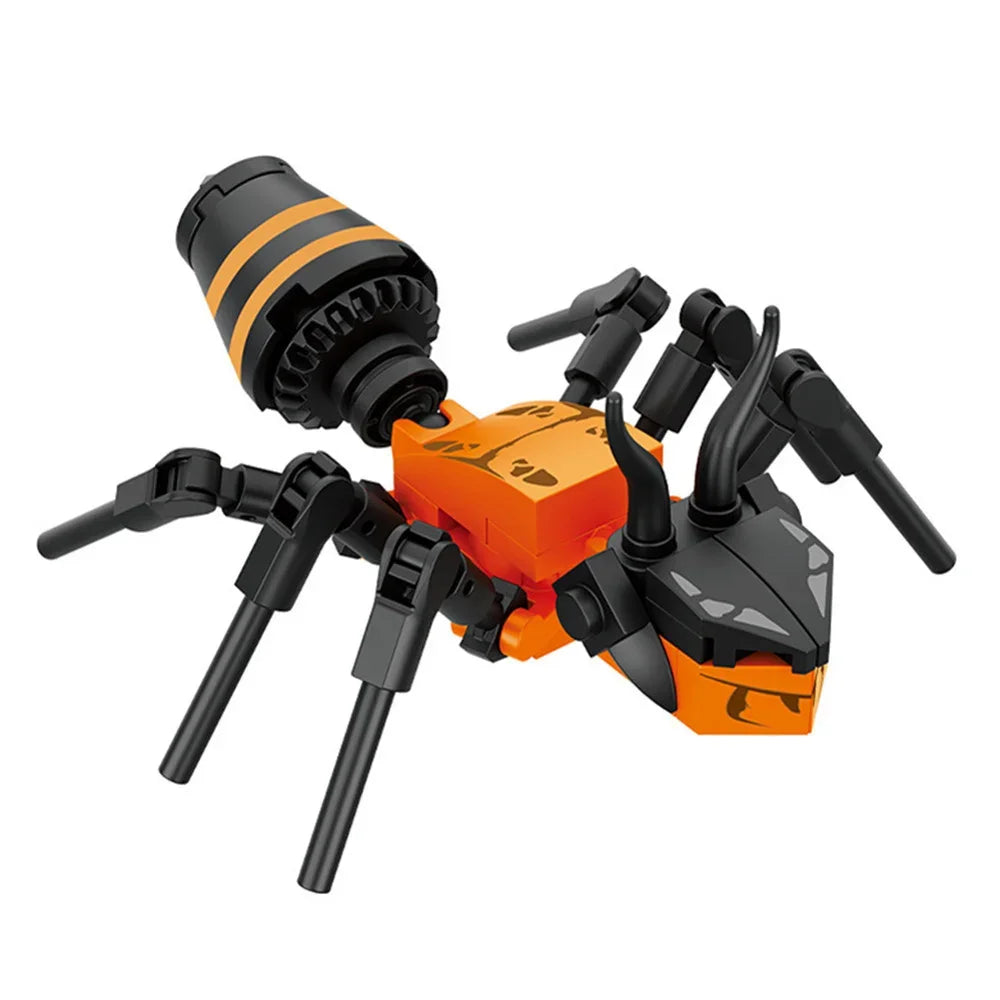 Moc Insect Animal Model Bee Ant Butterfly Cricket Grasshopper Set Building Blocks Diy Children Puzzle Assemble Toys Boy Kid Gift - CADA BRICKS®